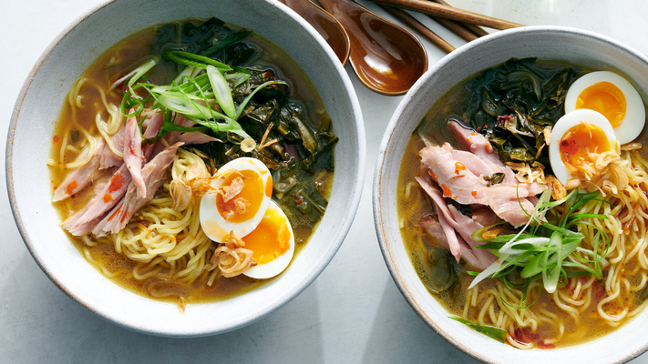 Image of Potlikker Ramen from New York Times Cooking