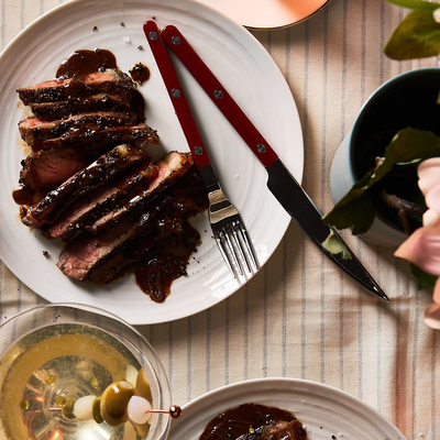 Image of Steak au Poivre With a Chocolate Balsamic Pan Sauce from Food52