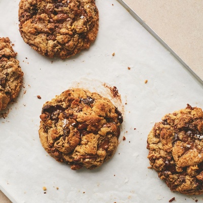 Image of Miso Walnut Double-thick Chocolate-chip Cookies from Food52