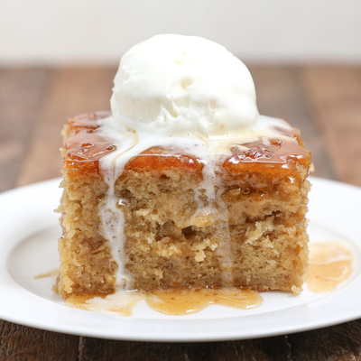 Image of Sticky Banana Bread Pudding Cake from Food52