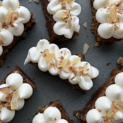 Image of Mini Coconut Carrot Cakes With Candied Ginger from Food52