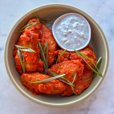 Image of Calabrian Chili Chicken Wings from Food52