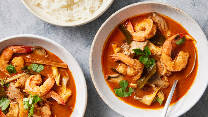Image of Tom Yum Goong Soup from New York Times Cooking
