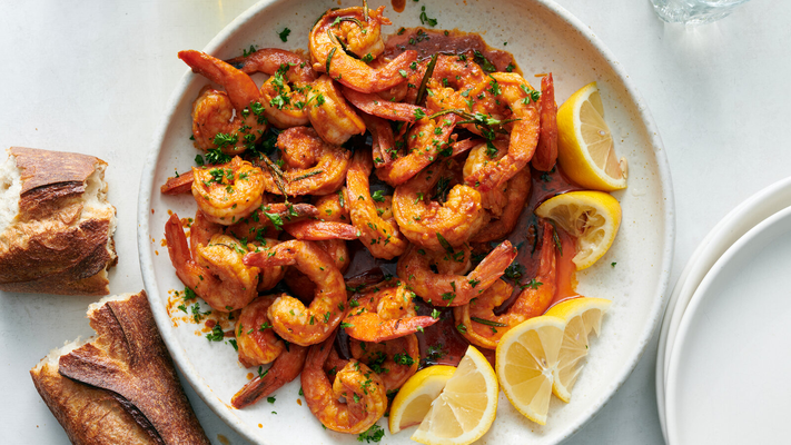 Image of Buttery Shrimp With Garlic and Paprika from New York Times Cooking