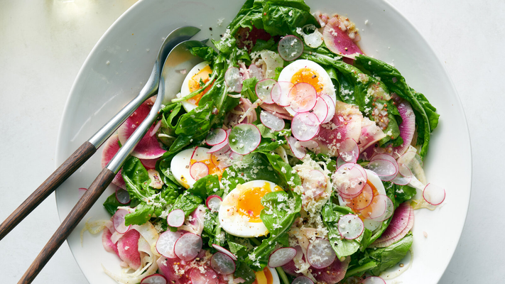 Image of Arugula Salad With Radish, Fennel and Mustard from New York Times Cooking