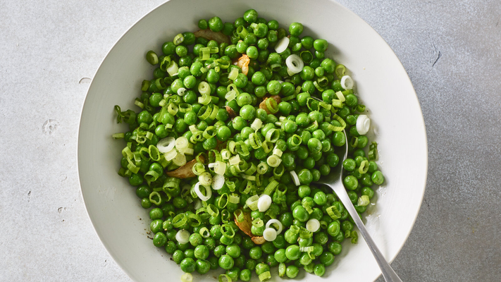 Image of Sautéed Peas With Anchovies and Scallions from New York Times Cooking