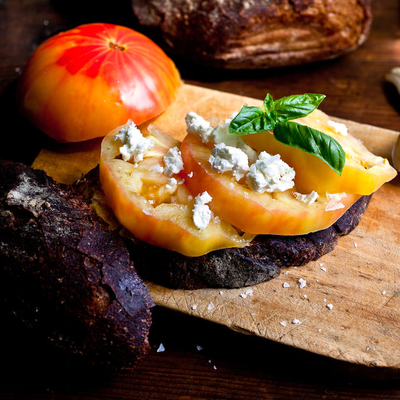 Image of My Pain Catalan With Extra Tomatoes and Goat Cheese from New York Times Cooking