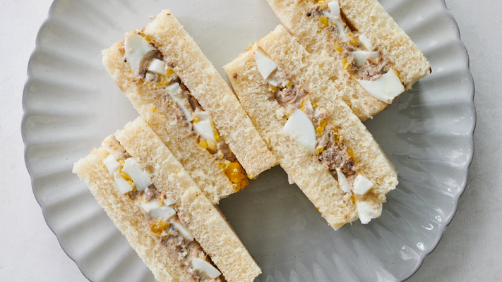 Image of Sardine and Egg Sandwich from New York Times Cooking