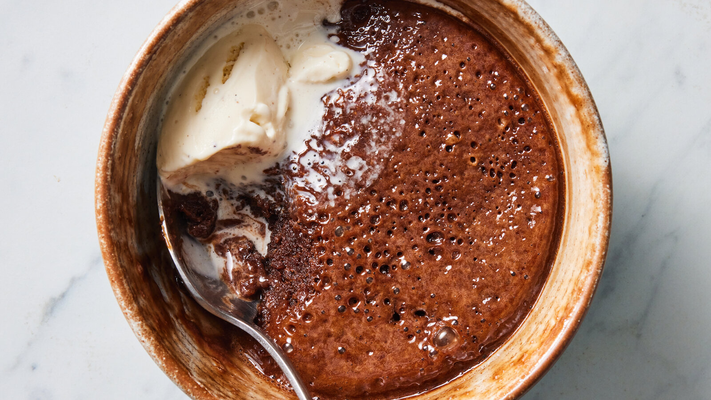 Image of Microwave Nutella Pudding Cake from New York Times Cooking