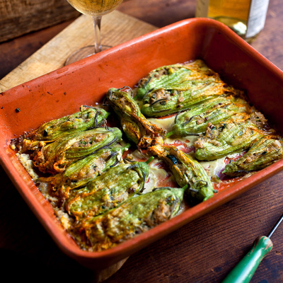 Image of Sabine’s Stuffed Zucchini Flowers from New York Times Cooking