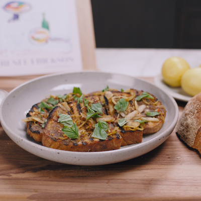 Image of Melted Anchovy Toast by Renee Erickson from Food52