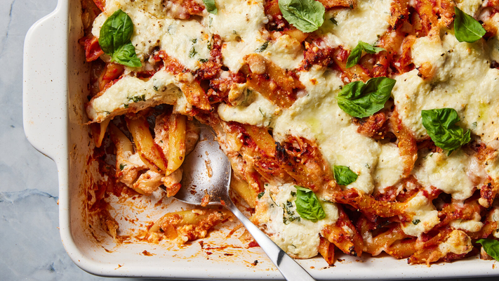 Image of Baked Mostaccioli from New York Times Cooking