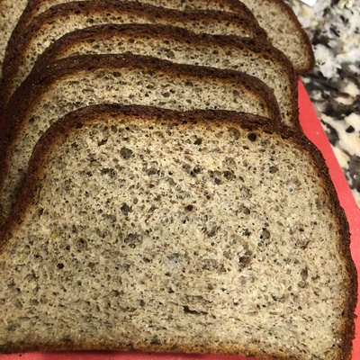 Image of Almond and Whole Grain Bread (with gluten) from Food52