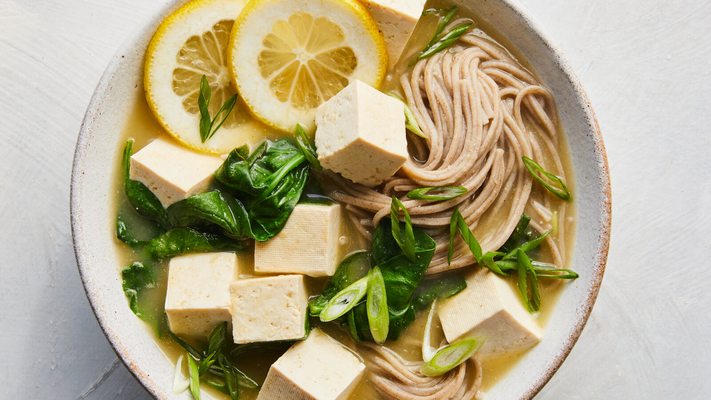 Image of Yuzu-Miso Soba Noodle Soup from New York Times Cooking